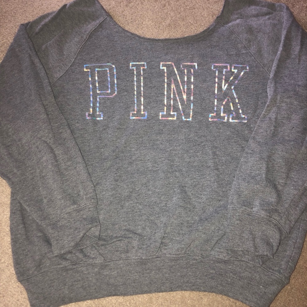 Victoria secret PINK long sleeve crop top